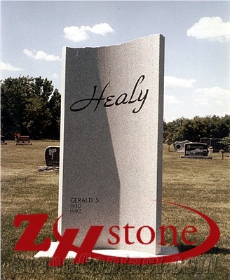 Cheap Price Double Serp Top Absolute Black/ Jet Black/ G603/ Sesame White Granite Western Style Monuments/ Double Monuments/ Upright Monuments/ Western Style Tombstones/ Custom Monuments
