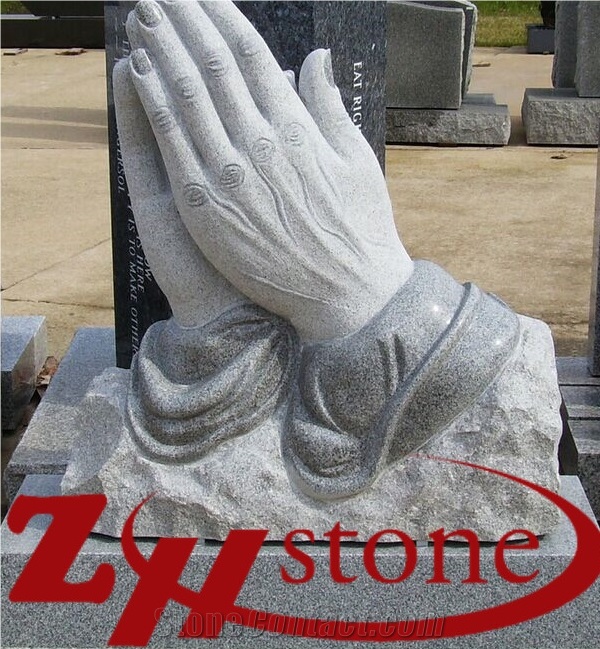 Good Quality Handcraft Angel with Rose Bench Style Grorgia Gray/ G603 Granite Western Style Tombstones/ Angel Monuments/ Single Monuments/ Engraved Headstones/ Custom Monuments