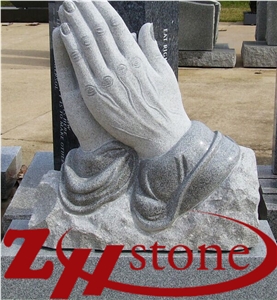 Good Quality Handcraft Angel with Rose Bench Style Grorgia Gray/ G603 Granite Western Style Tombstones/ Angel Monuments/ Single Monuments/ Engraved Headstones/ Custom Monuments
