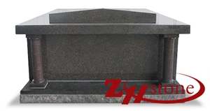 Good Quality Single Flat Top Absolute Black/ Shanxi Black/ China Black Granite Cremation Columbarium/ Columbarium/ Cemetery Columbarium/ Cemetery Mausoleum/ Mausoleum Crypts