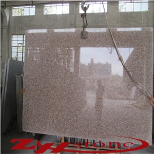 Peach Red,Peach Blossom Red Gutian,Gutian Peach Flower Red Granite G687 Polished Slabs and Tiles, Covering and Flooring, Slab Labradorite