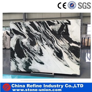 Panda White Marble for 5 Star Hotel Wall Tile