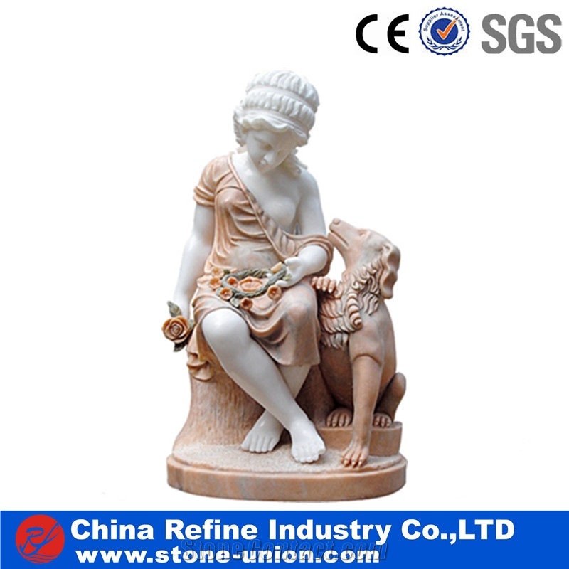 Popular Marble Sculpture, Modern Statue Garden Decoration , High Quality Marble in Hot Market