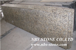 Giallo Sf Real Granite，Polished Countertop,Kitchen Tops Project,Building Material