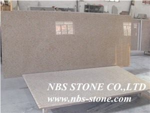 Golden Sand Granite,Polished Tiles&Slabs,Flamed,Bushhammered,Cut to Size for Wall Covering,Flooring,Paving,Project,Building Material