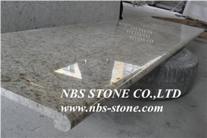 Granite Glallo Oranmental,Polished,Flamed,Bushhammered,Cut to Size for Countertop,Kitchen Tops
