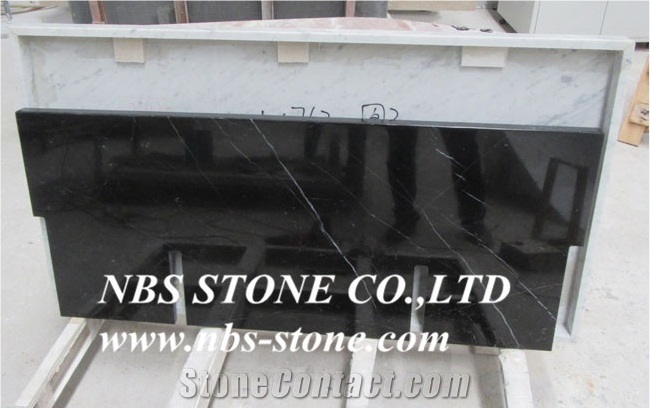 Marble Nero Marquina,Polished Slabs & Tiles for Wall and Floor Covering, Skirting, Natural Building Stone Decoration, Interior Hotel,Bathroom,Kitchen,Villa, Shopping Mall Use