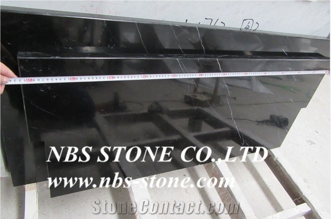 Marble Nero Marquina,Polished Slabs & Tiles for Wall and Floor Covering, Skirting, Natural Building Stone Decoration, Interior Hotel,Bathroom,Kitchen,Villa, Shopping Mall Use