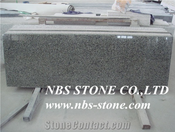 Sage Green Granite,Polished Tiles& Slabs,Flamed,Bushhammered,Cut to Size for Wall Covering,Flooring,Project,Building Material