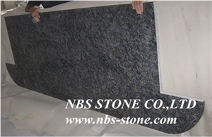 Sapphire Blue Granite,Bathroom Tops,Countertops,Polished,Cut to Size,Stone for Vanity Tops,Low Price