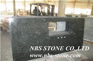 Verde Ubatuba Granite,Kitchen Tops,Polished Countertops,Covering,Cut to Size for Bench Tops,Low Price