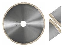 "Fan" Edge Cutting Blade and Segment for Ceramic - Silver Brazed (High Frequency Welding)