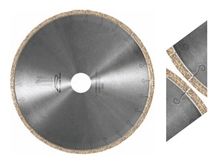 "Fan" Edge Cutting Blade and Segment for Microcrystal Stone - Silver Brazed (High Frequency Welding)