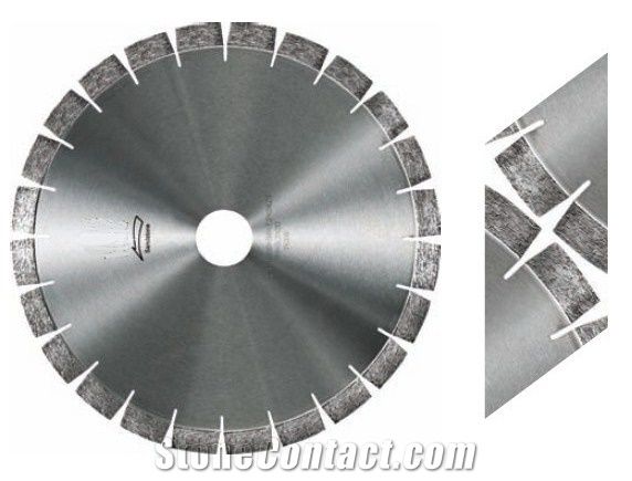 General Cutting Blade and Segment for Sandstone - Silver Brazed (High Frequency Welding)