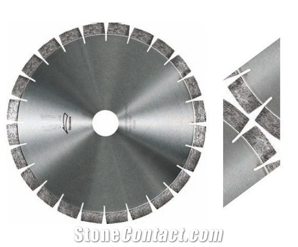 General Splitting Blade and Segment for Sandstone - Silver Brazed (High Frequency Welding)