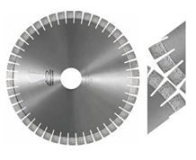 "Short-R" Splitting Blade and Segment for Granite - Silver Brazed (High Frequency Welding)