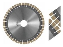 "Short-T" Splitting Blade and Segment for Granite - Silver Brazed (High Frequency Welding)