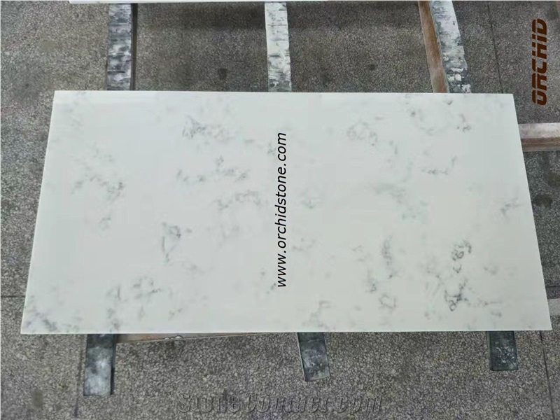 Bianca Carrara Quartz Artificial Stone,Bianca Carrara Engineered Quartz Stone,Carrara Caesarstone,Carrara Bianca Cambria Quartz Flooring Tiles