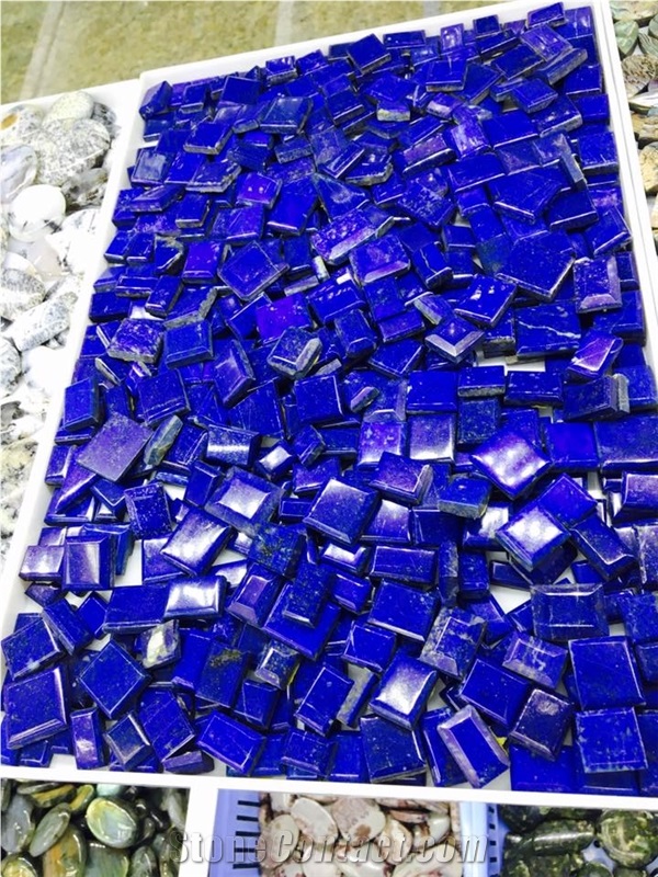 Lapis Lazuli Cube, Lapis Lazuli Semiprecious Stone Gemstone & Precious