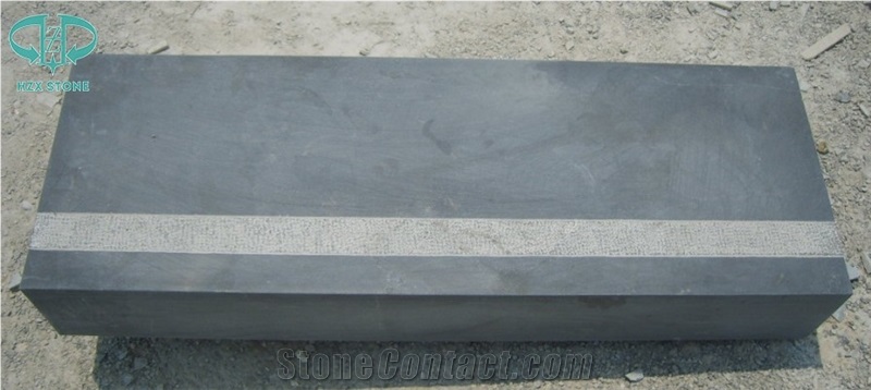 Chinese Blue Limestone Stairs Steps Interior Exterior Building Construction Project