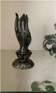 Granite Indoor Decoration Small Hand Sculpture,Hand Works Stone Statue
