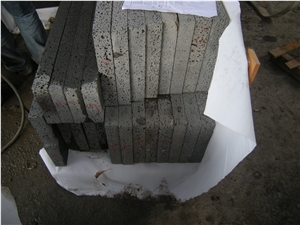 China Grey Lava Stone Tiles, Slab,Andesite Wall Tiles, Sawn Cut Lave Stone Tiles, Lava Landscaping Tiles, Grey Lava Stone Tiles, Dark Gray Color, Stepping Stone,Honed ,Sawn Cut Surface