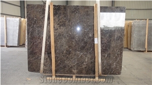 Dark Emperador(Chinese) Marble, China Brown Marble Slabs & Tiles,Marble Molding & Border, Pencil Liners, Skirtings