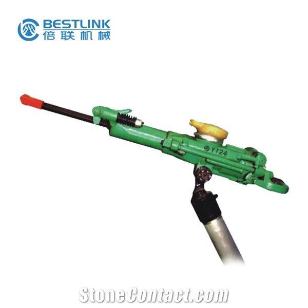 Air Leg Yt28/Yt29 Rock Drill, Pneumatic Jack Hammer for Quarrying Stone, Underground Air Rock Drilling Tools