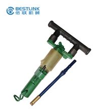 Y20 and Y24 Hand Held Rock Drills, Mini Jack Hammer for Quarrying Stone, Portable Pneumatic Drilling Tools