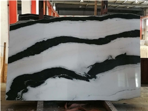 Panda Witte Marble China White Marble Slab Polished