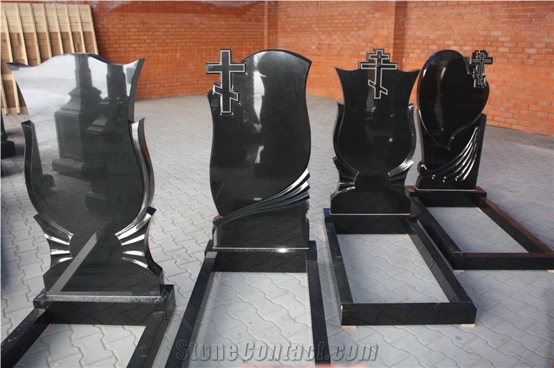 Russia Style Monuments,G654 Tombstones,Western Style Monuments,Single Monuments,G654 Russia Style Polished Monuments