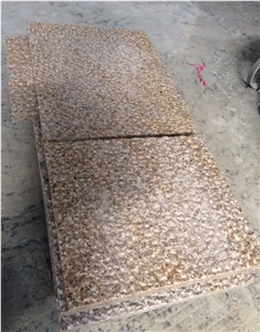 Yellow G682 Granite Slabs & Tiles ,Paving Tile(Bush Hammered), Cut to Size, Granite Tiles for Flooring Pavers
