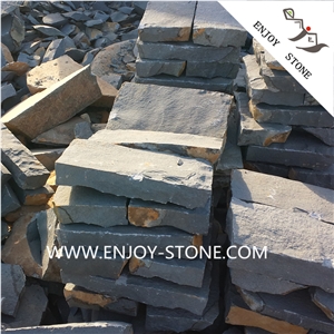 Andesite Stone Paving Sets,Cobblestone for Walkway,Garder Stepping Pavements