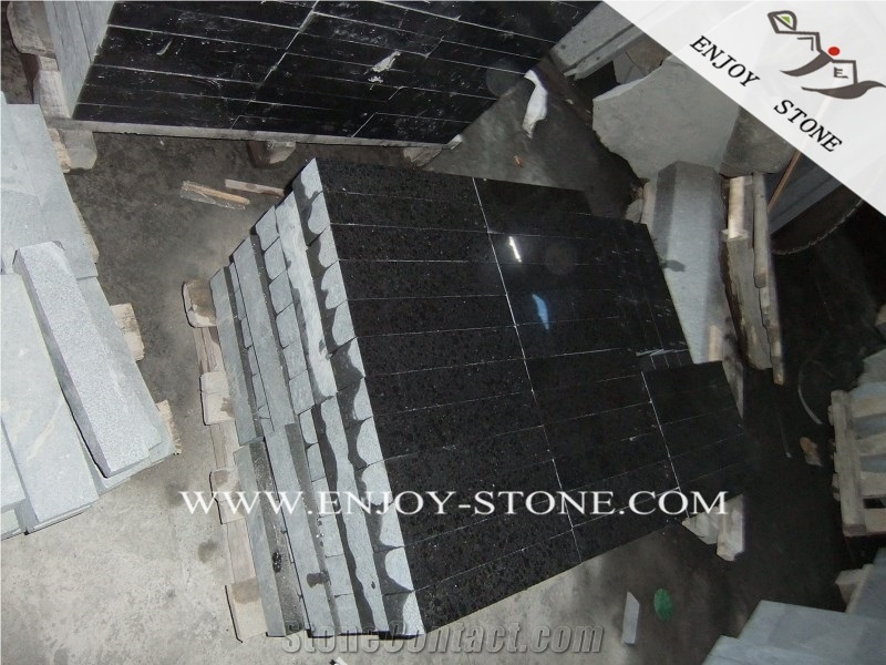 Black Pearl Granite Wall Tile,Absolute Black Granite Pavers,Fujian Black Granite,Black Granite Tile,Black Granite Stepping