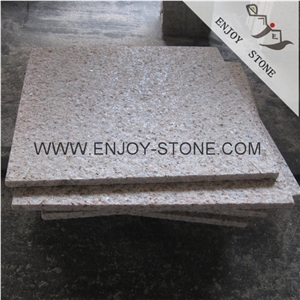 Bushhammered Finish G682 Rusty Yellow Granite Stone Tiles and Slabs for Walling,Flooring