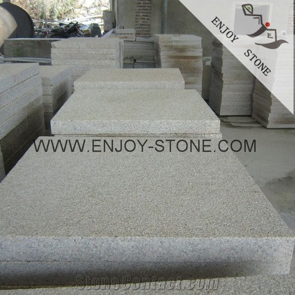 Cheap China G682 Rusty Yellow Granite Tiles for Sale,Unpolished Granite