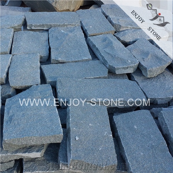 Cheapest Green G612 Granite Paving Stone Natural Split Finishing,Cheapest Granite Cobblestone Natural Split,Exterior Building Stone,Garden Stepping Pavements,Flagstone Walkway Pavers,Flagstone Patio