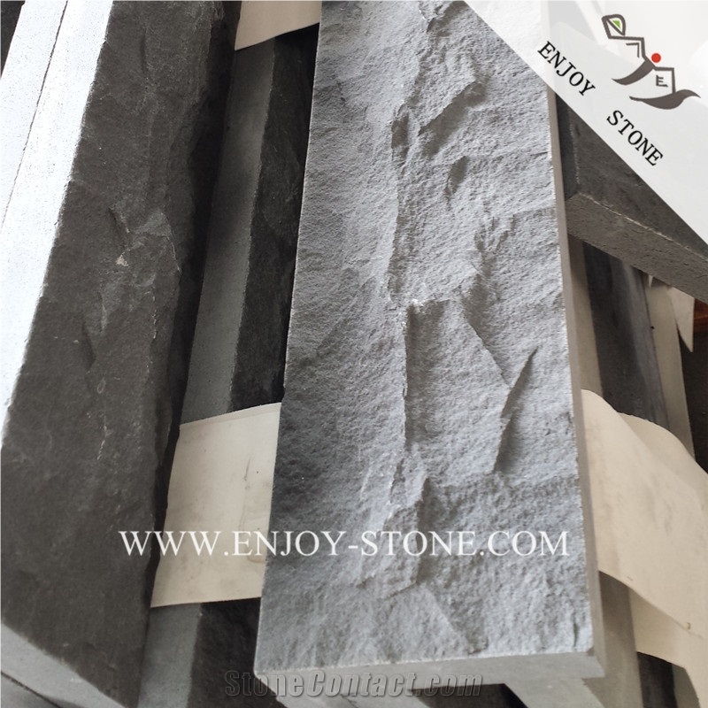 China Basalt Exterior Stone Mushroom Wall Cladding