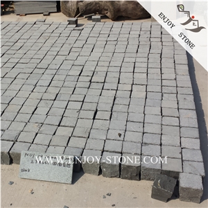 China Basaltina Natural Split Brick,China Basalt Paving Sets,Zhangpu Bluestone Handcut Cube Stone,Gray Andesite Natural Split Cobblestone