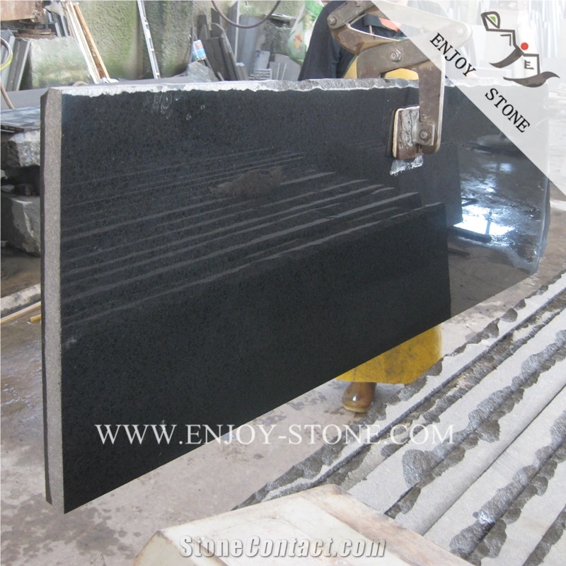 China Black Granite Wall Cladding,G684 Black Pearl Granite,China Black Slabs,Polished G684 Granite Slab,Fuding Black Granite,Absolute Black Granite