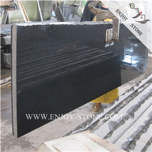 China Black Granite Wall Tiles,G684 Black Pearl Granite Tile,Polished G684 Blackgranite Slab,G3518,Fuding Black Granite,Absolute Black Granite