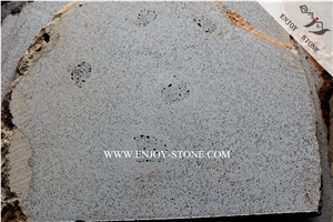 China Grey Bluestone Andesite Crazy Pavers,Sawn Cut Landscaping Flagstone Road Paving