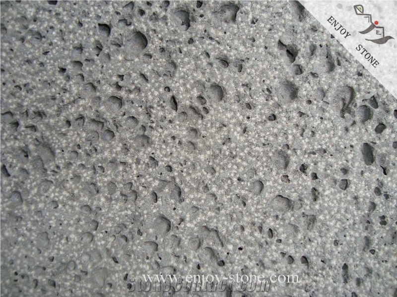 China Hainan Lava Stone Wall Tiles,Lava Stone China Basalt Tile,Big Holes Volcanic Basalt Paving Tiles,Volcanic Rock Pavement