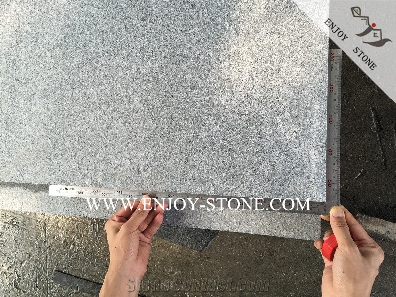 China Padang Dark Grey Granite G654 Tiles&Slabs,Sesame Black Granite Floor Covering,Flamed Granite Wall Covering for Exterior Decoration