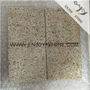 China Rusty Yellow Granite G682 Paving Stone,Cube Stone,Driveway Paving Stone,Exterior Building Stone