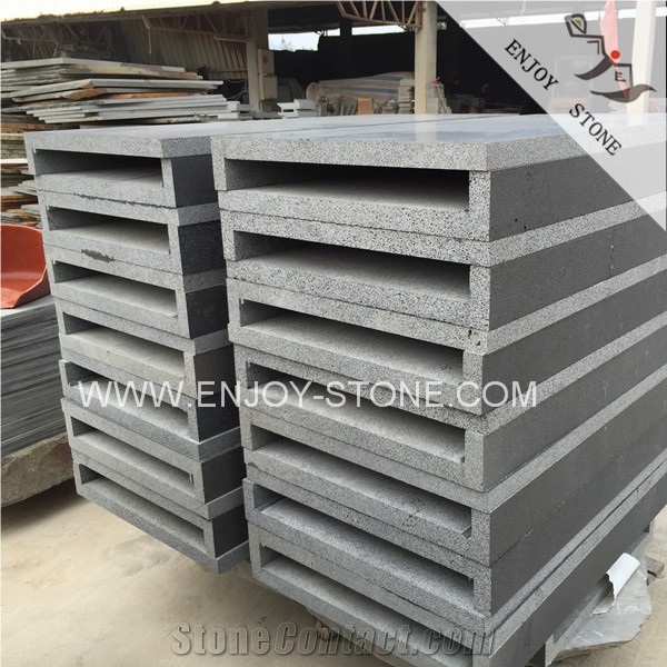 Chinese Bluestone Swimming Pool Tile,Zhangpu Bluestone with Cat Paws or Honeycomb on Surface, Drop Face Coping Stone,Swimming Pool Rebated Coping Tiles,Square Edge Processing Pool Border Tile