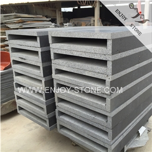 Chinese Bluestone Swimming Pool Tile,Zhangpu Bluestone with Cat Paws or Honeycomb on Surface, Drop Face Coping Stone,Swimming Pool Rebated Coping Tiles,Square Edge Processing Pool Border Tile