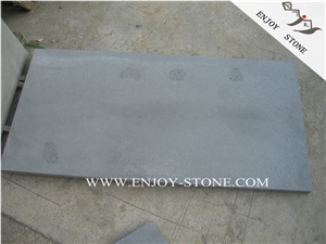 Dark Grey Andesite Paver,China Zhangpu Bluestone Tiles with Honeycomb Tile,Zhangpu Grey Basalto Floor Tile,China Grey Basaltina Paver,Basalt Slabs