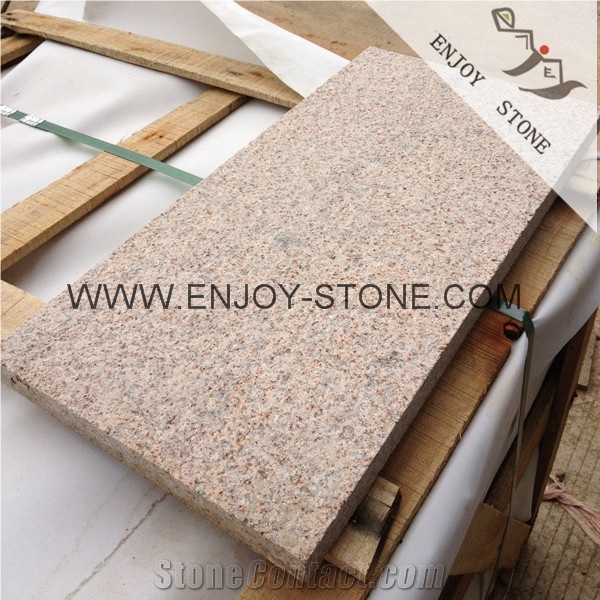 Flamed Finish G682 Rusty Yellow,Misty Yellow,Beige Granite Stone Cut to Size Tiles,Slabs and Pavers,Granite Wall Covering,Granite Flooring