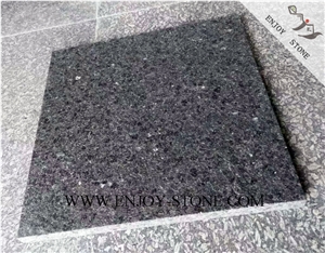 Flamed Tile G684 Fuding Black, Black Basalt, Black Pearl Basalt, Black Basalt, Flamed Tile/Cut to Size,Flamed Slabs/Flooring/Walling/Pavers